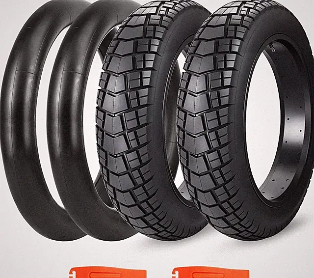 1 Pack or 2 Pack with Tube 20 x 4.0 Fat Tire for Ebike, Mountain Bike, Tricycle
