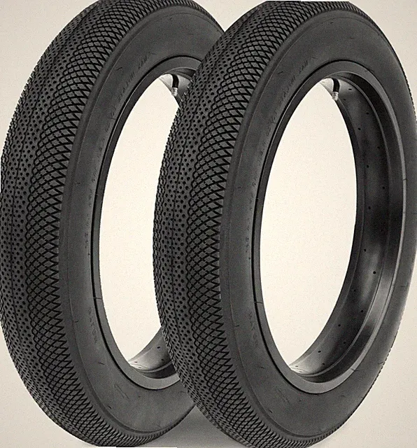 2 Pack 20" Fat Bike Tire 20x4.0 E-Bike Tire Compatible Replacement Bicycle Tire