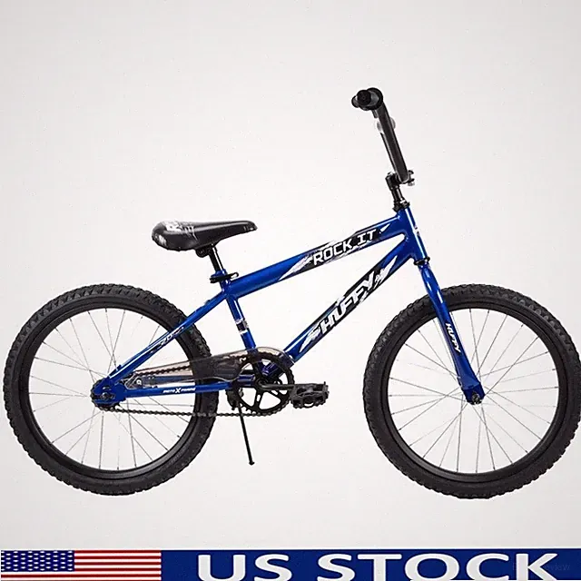 20 Inch Kids Bike Single Speed Coaster Brake Adjustable Seat Durable Steel Frame
