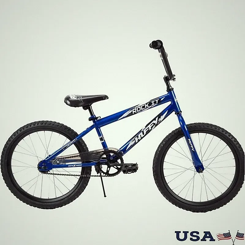 20 Inch Kids Bike Single Speed Coaster Brake Durable Steel Frame Adjustable Seat