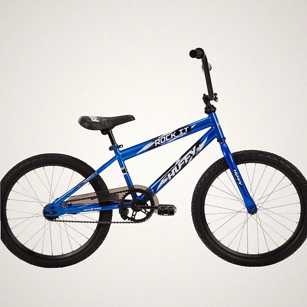 BIG SALE! Huffy 20" Rock It Kids' Bike, Fits Riders 44"-56", Blue, Youth, Boys