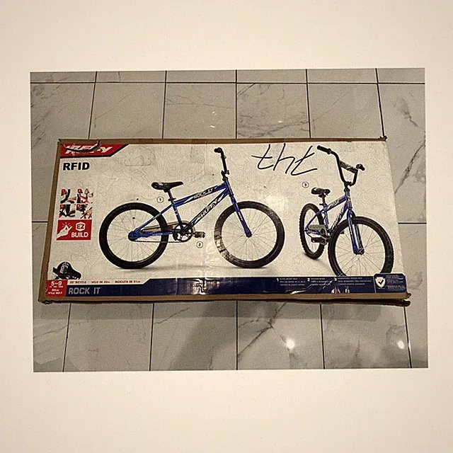 Huffy 20 in Rock It Kids' Bike, Fits Riders 44-56, Blue, Youth, Boys Bicycle