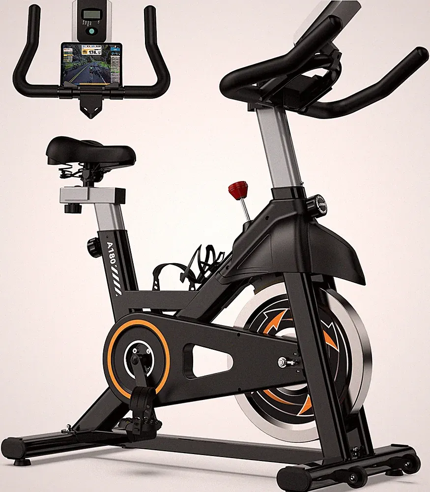Exercise Bike Indoor Cycling Stationary Bicycle Home Fitness Cardio Workout Bike