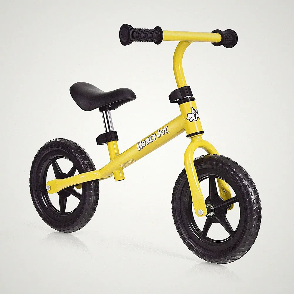 Kids No Pedal Training Bicycle Balance Bike w/ Adjustable Handlebar & Seat