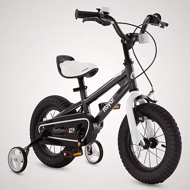 RoyalBaby Kids Bike EZ Balance to Pedal Dual Handbrake Toddlers Boys Girls